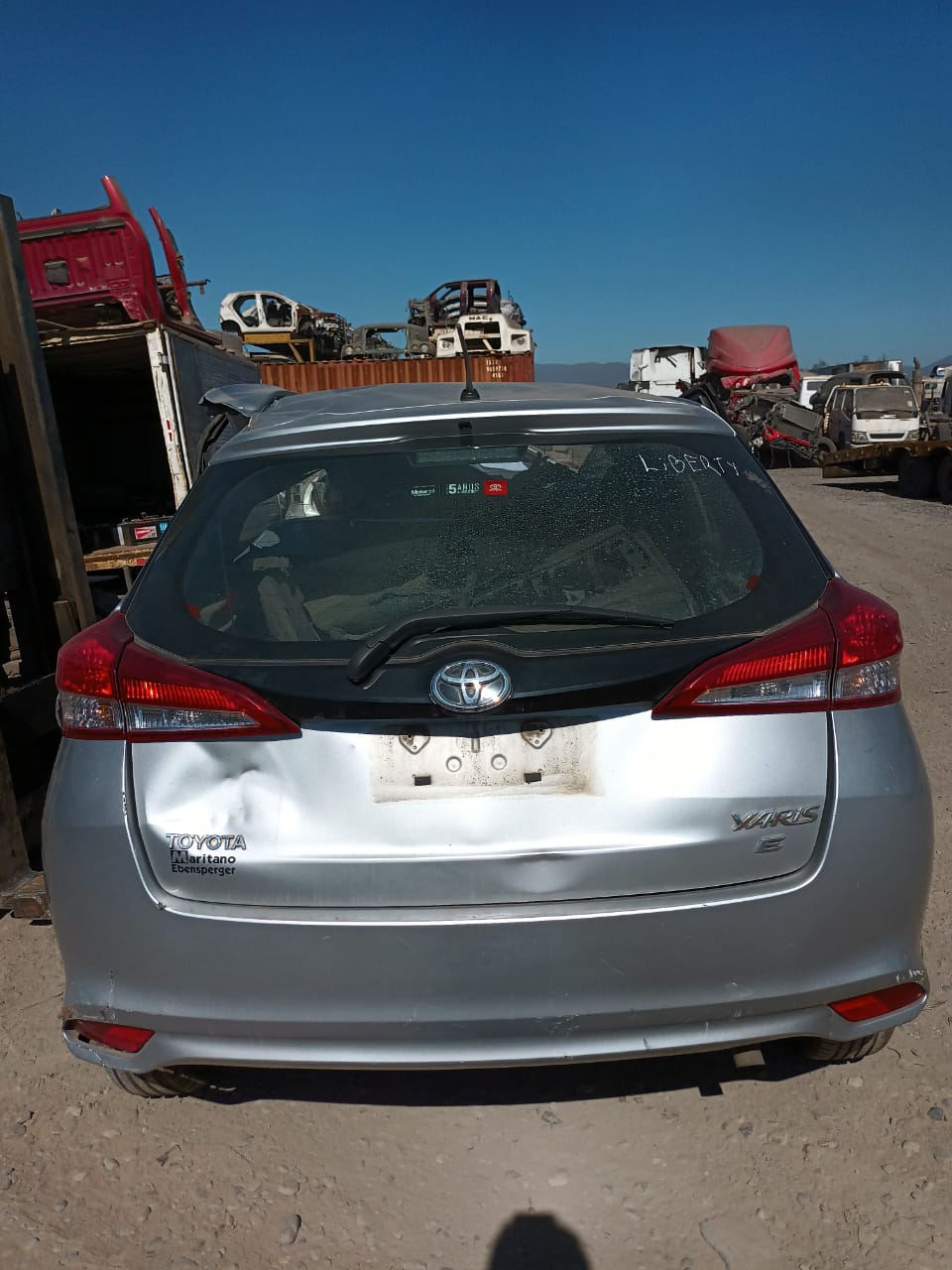  Toyota YARIS 2015    EN DESARME